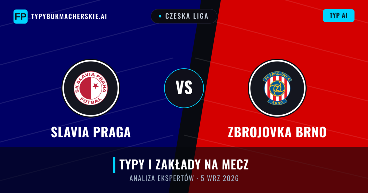 Slavia Praga vs Zbrojovka Brno — typy i zapowiedź meczu