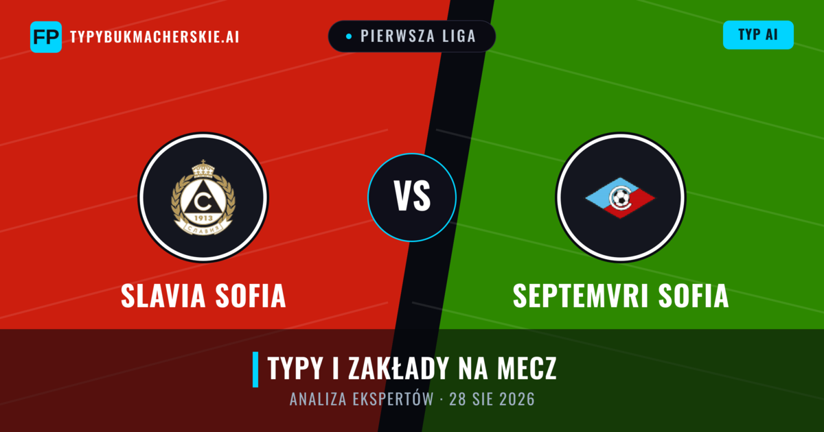 Slavia Sofia vs Septemvri Sofia — typy i zapowiedź meczu