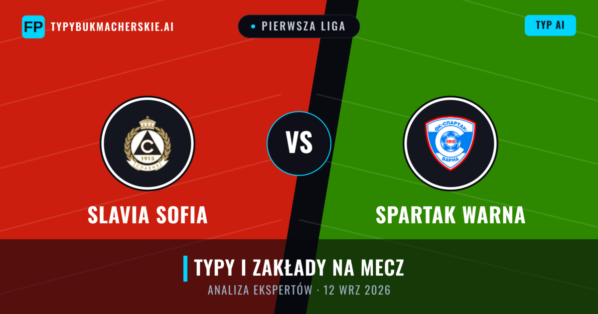 Slavia Sofia vs Spartak Warna — typy i zapowiedź meczu