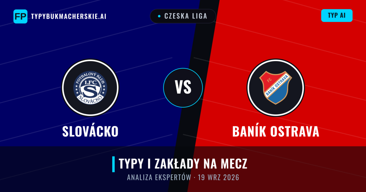 Slovácko vs Baník Ostrava — typy i zapowiedź meczu