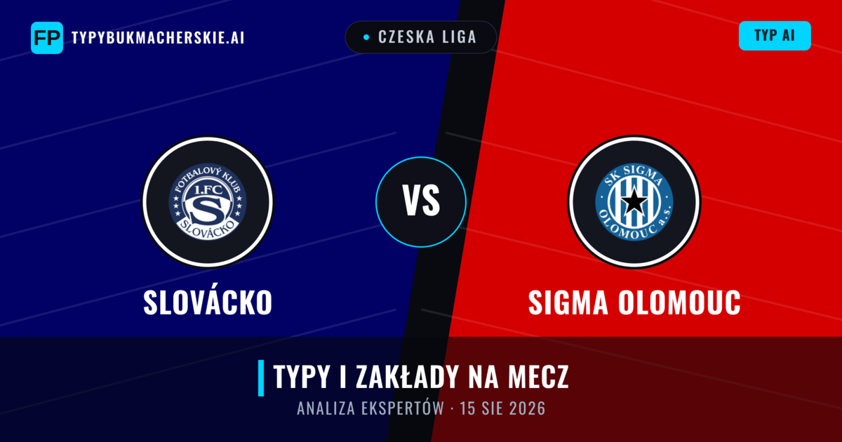 Slovácko vs Sigma Olomouc — typy i zapowiedź meczu