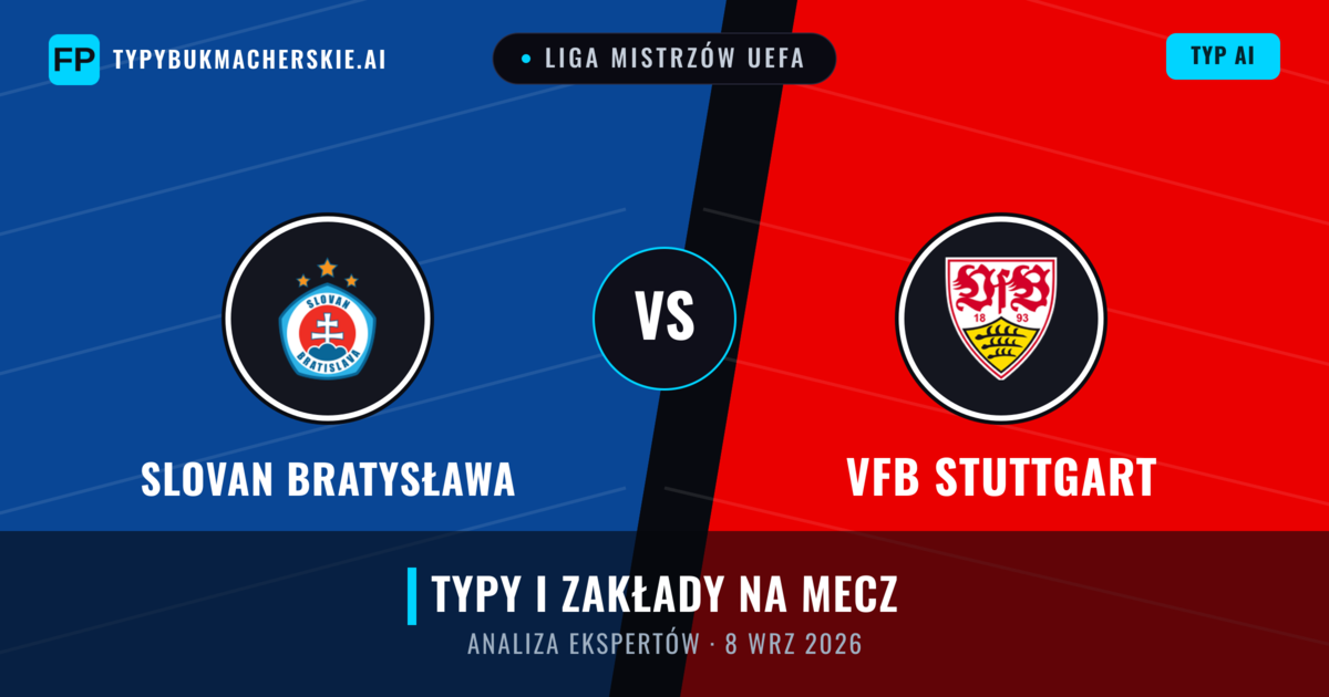 Slovan Bratysława vs VfB Stuttgart — typy i zapowiedź meczu