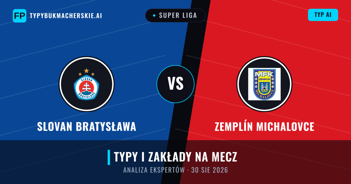 Slovan Bratysława vs Zemplín Michalovce — typy i zapowiedź meczu