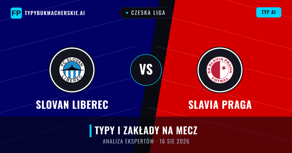 Slovan Liberec vs Slavia Praga — typy i zapowiedź meczu