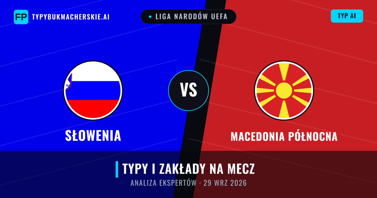 Słowenia vs Macedonia Północna — typy i zapowiedź meczu