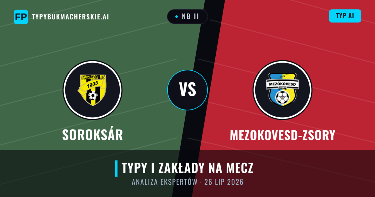 Soroksár vs Mezokovesd-Zsory — typy i zapowiedź meczu