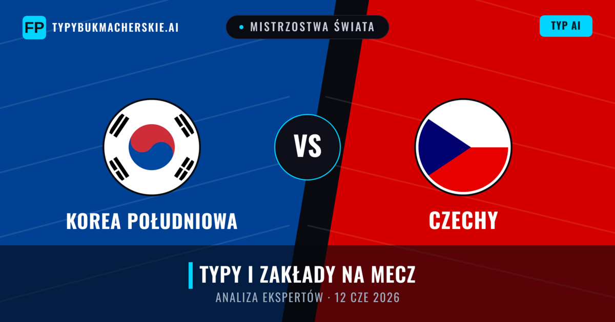 Korea Południowa vs Czechy — typy i zapowiedź meczu