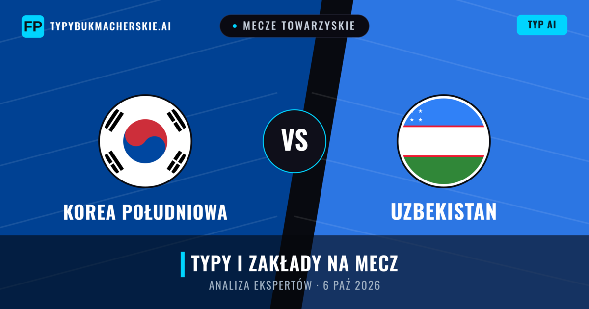 Korea Południowa vs Uzbekistan — typy i zapowiedź meczu