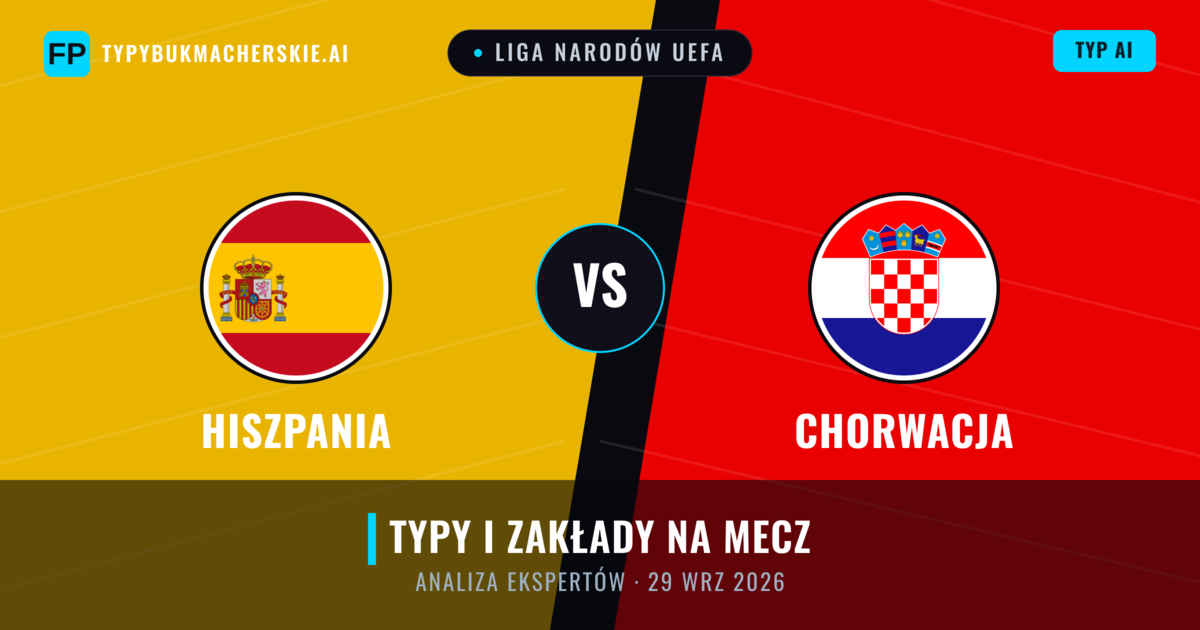 Hiszpania vs Chorwacja — typy i zapowiedź meczu