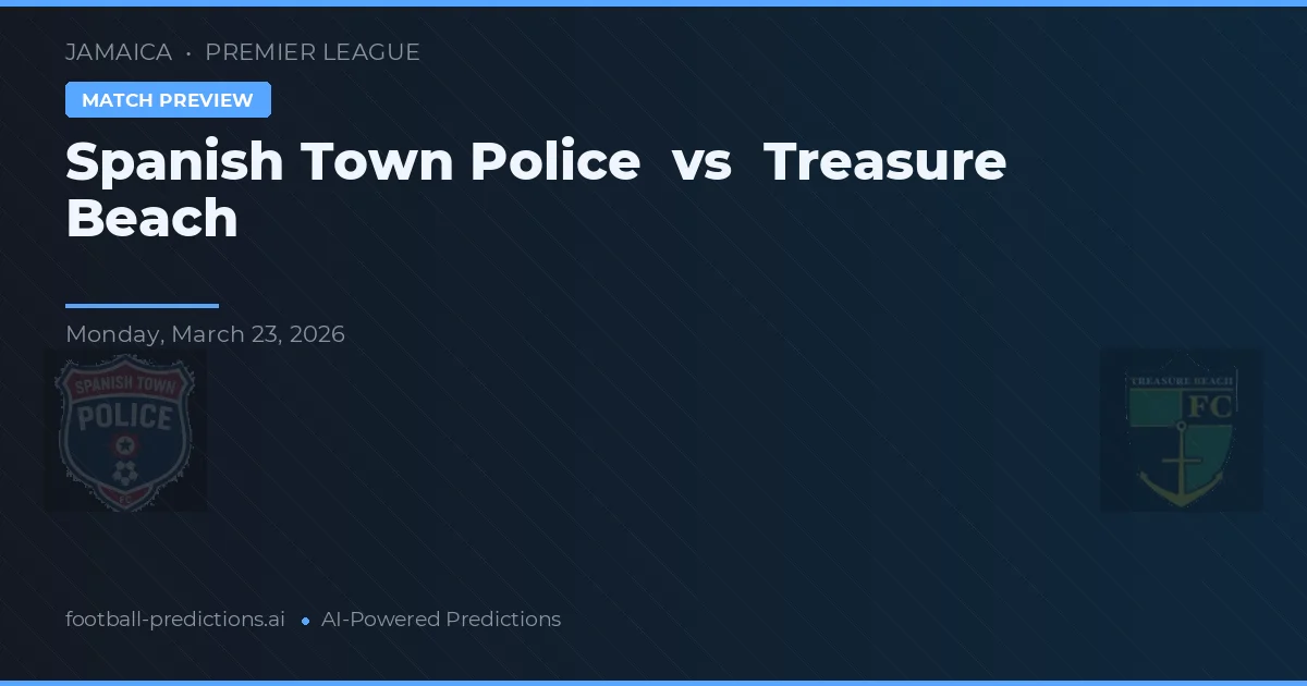 Policja Miejska Jamajki vs Treasure Beach — typy i zapowiedź meczu