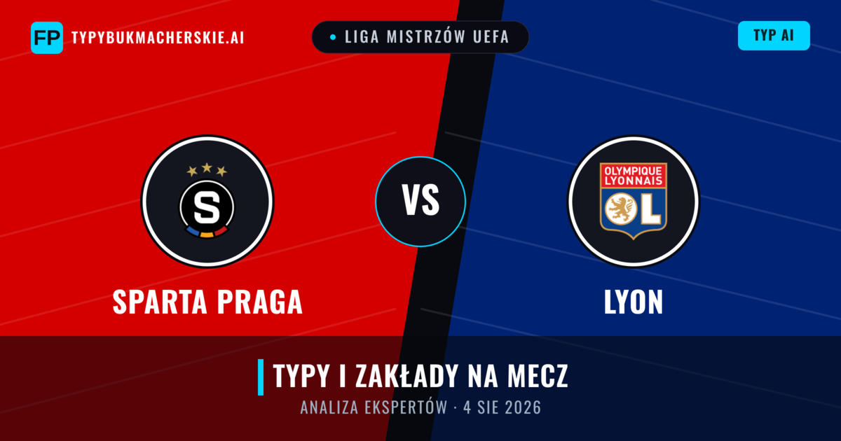 Sparta Praga vs Lyon — typy i zapowiedź meczu