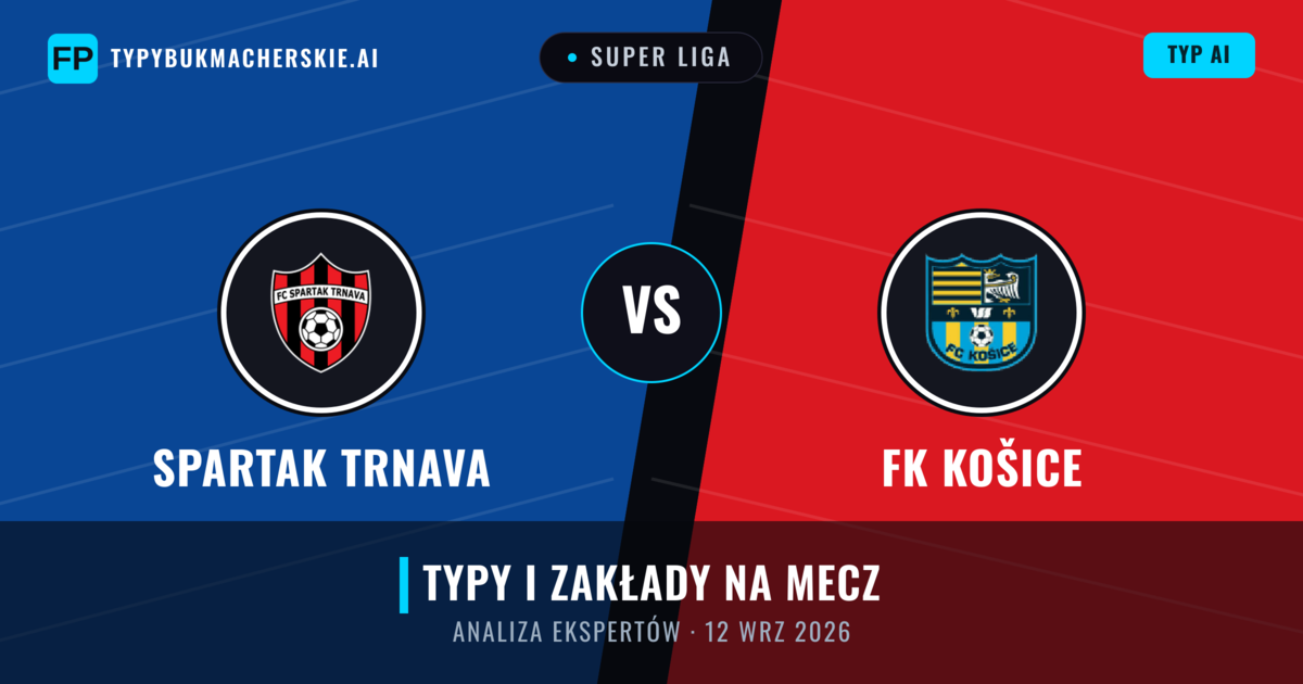 Spartak Trnava vs FK Košice — typy i zapowiedź meczu