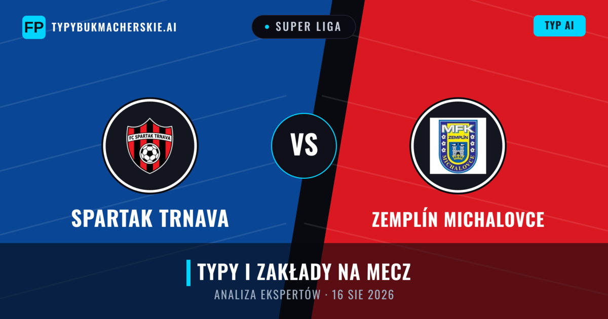 Spartak Trnava vs Zemplín Michalovce — typy i zapowiedź meczu