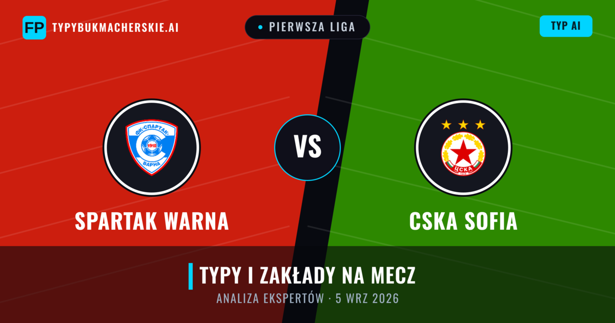 Spartak Warna vs CSKA Sofia — typy i zapowiedź meczu