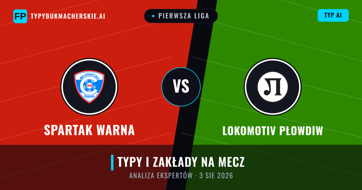 Spartak Warna vs Lokomotiv Płowdiw — typy i zapowiedź meczu