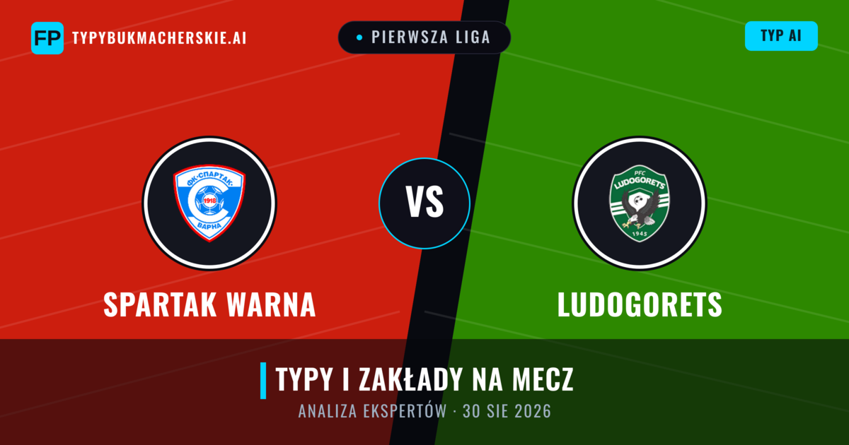 Spartak Warna vs Ludogorets — typy i zapowiedź meczu