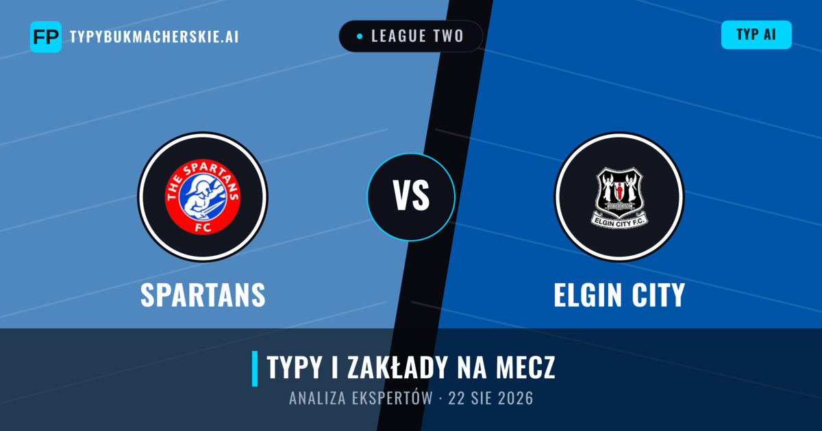 Spartans vs Elgin City — typy i zapowiedź meczu