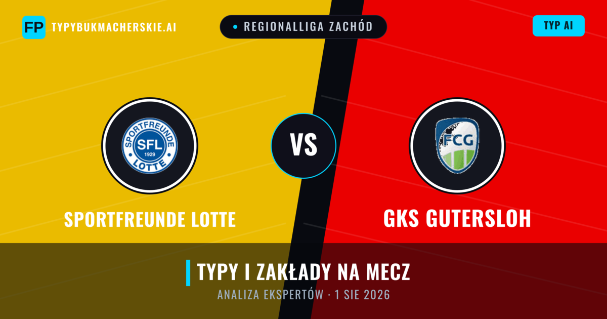 Sportfreunde Lotte vs GKS Gutersloh — typy i zapowiedź meczu