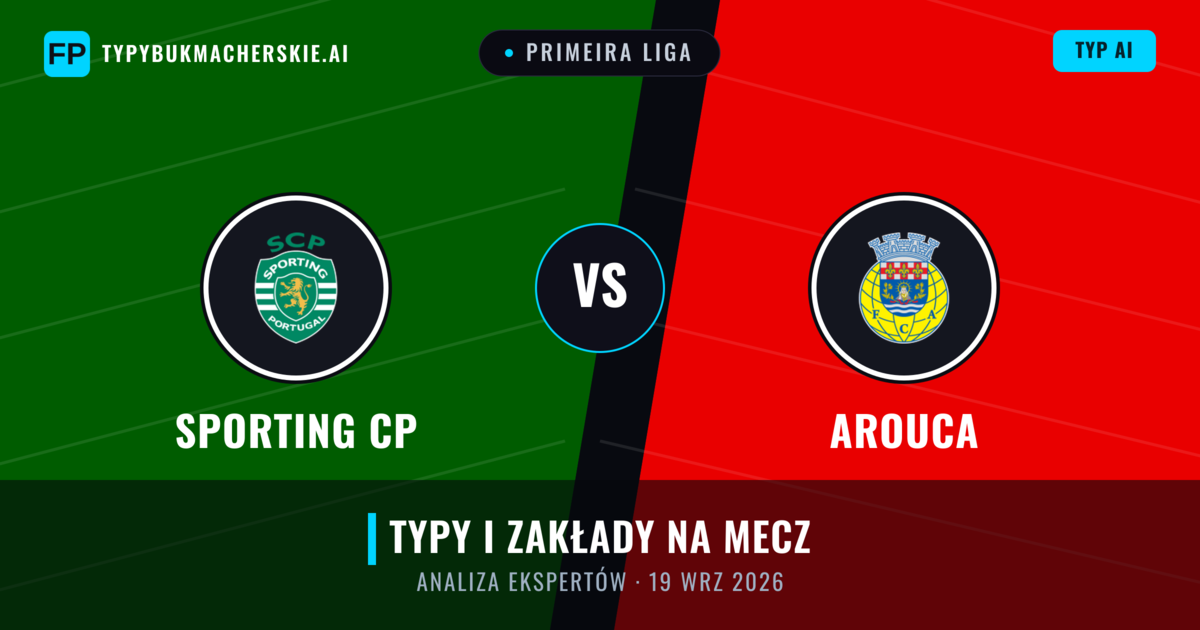 Sporting CP vs Arouca — typy i zapowiedź meczu