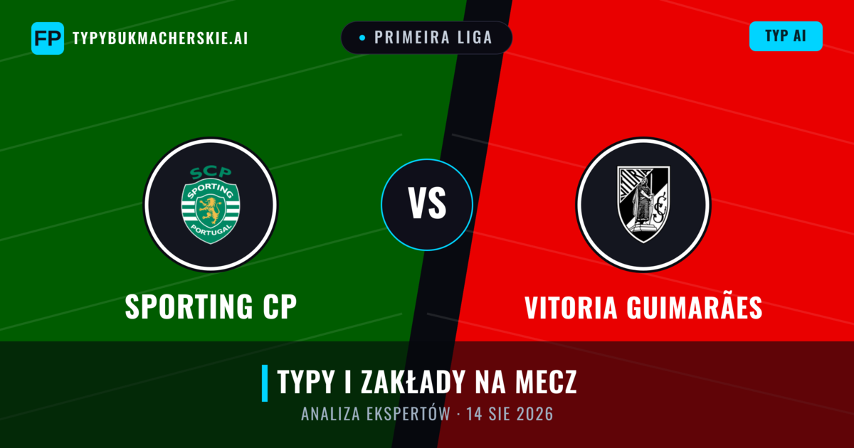 Sporting CP vs Vitoria Guimarães — typy i zapowiedź meczu
