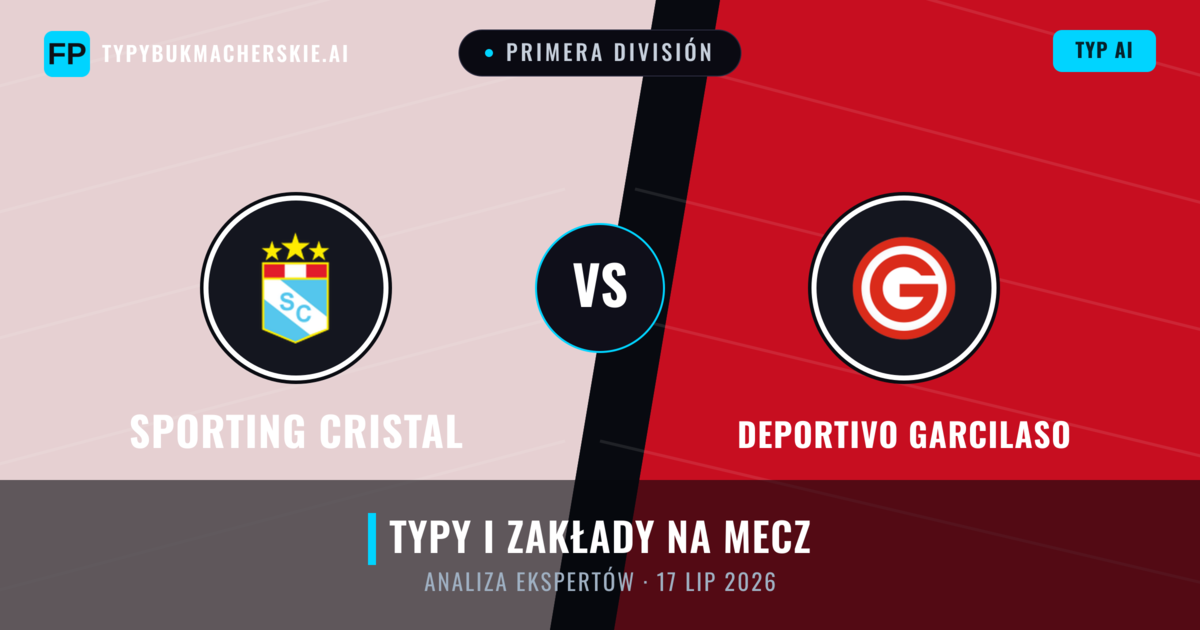 Sporting Cristal vs Deportivo Garcilaso — typy i zapowiedź meczu