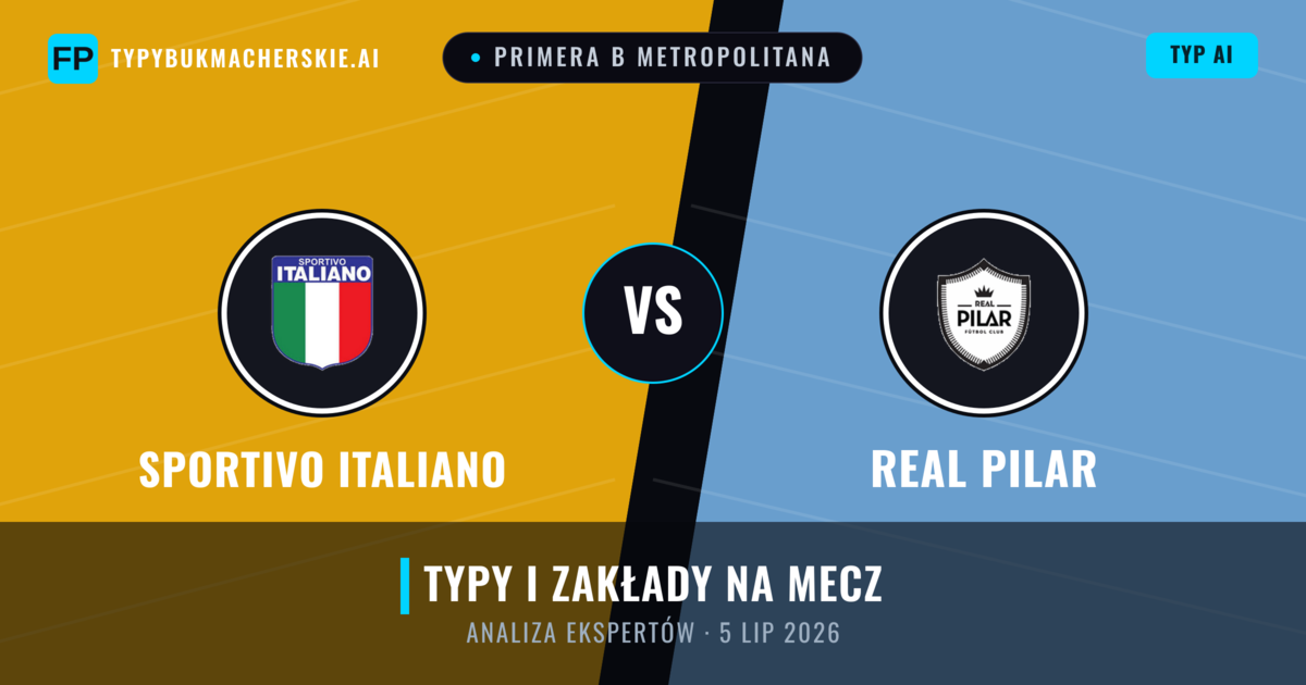 Sportivo Italiano vs Real Pilar — typy i zapowiedź meczu