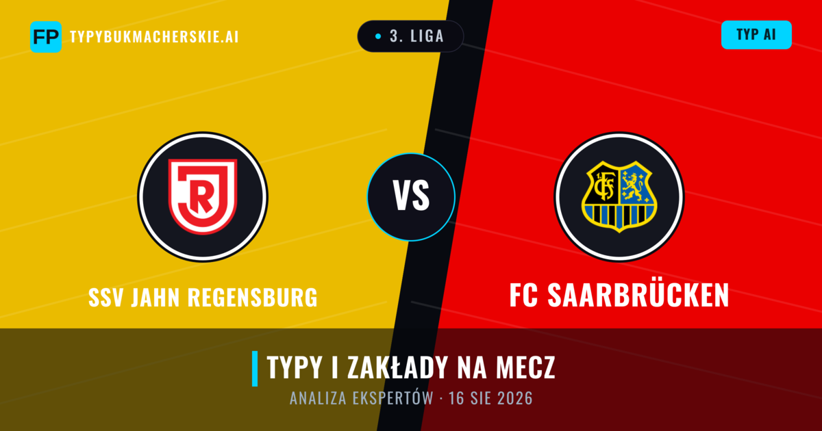 SSV Jahn Regensburg vs FC Saarbrücken — typy i zapowiedź meczu