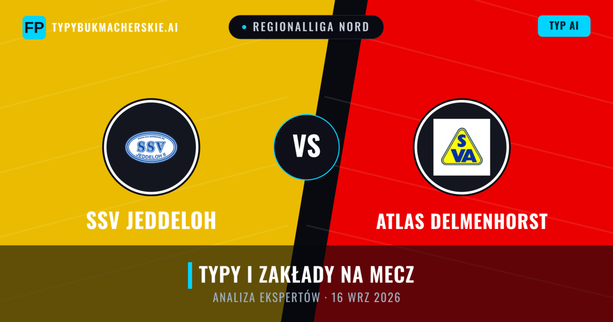 SSV Jeddeloh vs Atlas Delmenhorst — typy i zapowiedź meczu