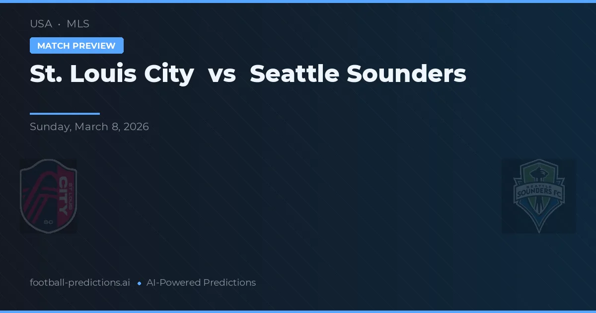 St. Louis City vs Seattle Sounders — typy i zapowiedź meczu