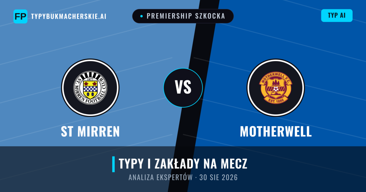 ST Mirren vs Motherwell — typy i zapowiedź meczu