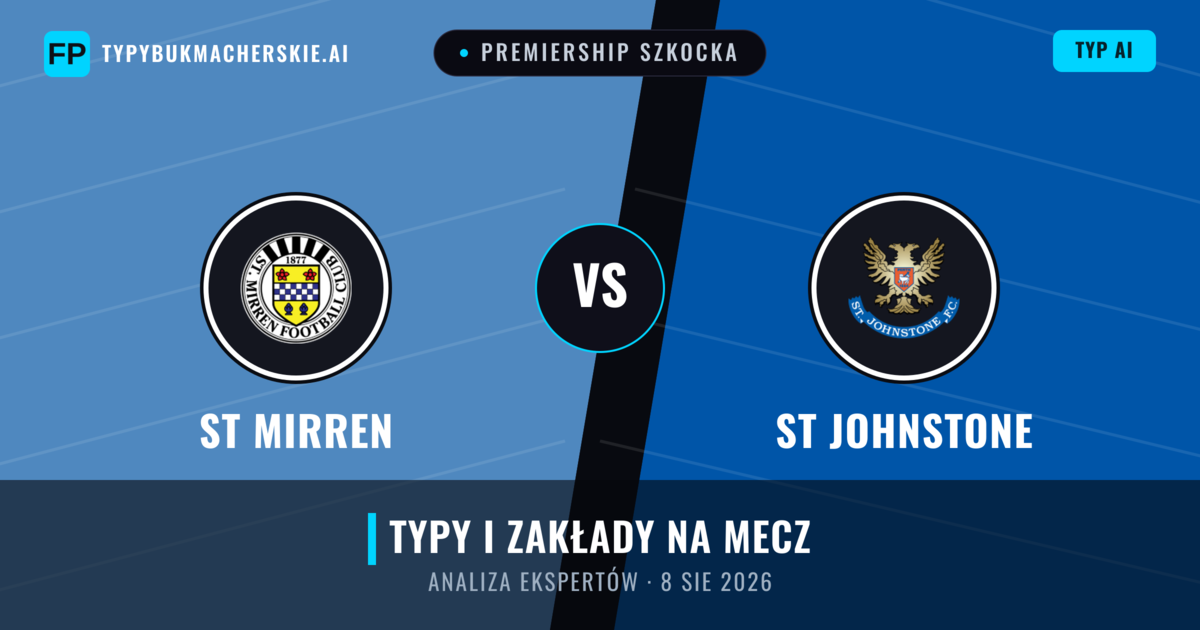 ST Mirren vs St Johnstone — typy i zapowiedź meczu