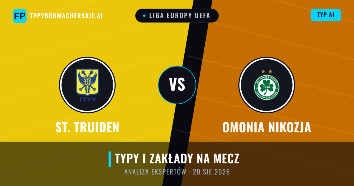 St. Truiden vs Omonia Nikozja — typy i zapowiedź meczu