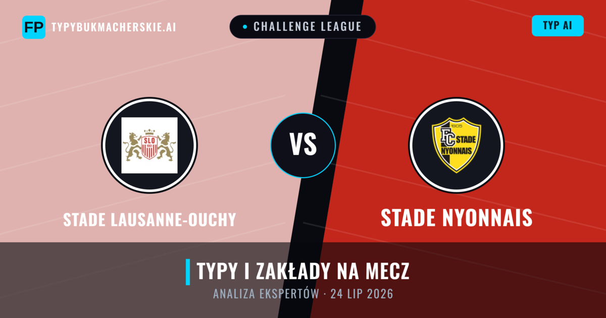 Stade Lausanne-Ouchy vs Stade Nyonnais — typy i zapowiedź meczu