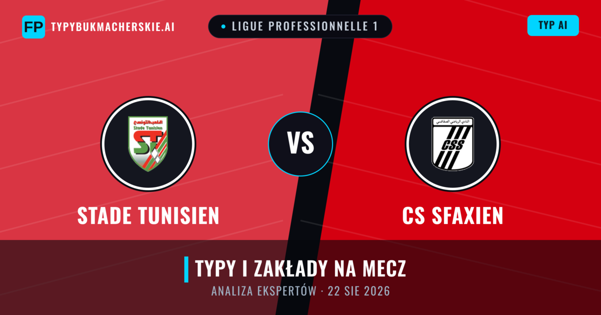 Stade Tunisien vs CS Sfaxien — typy i zapowiedź meczu
