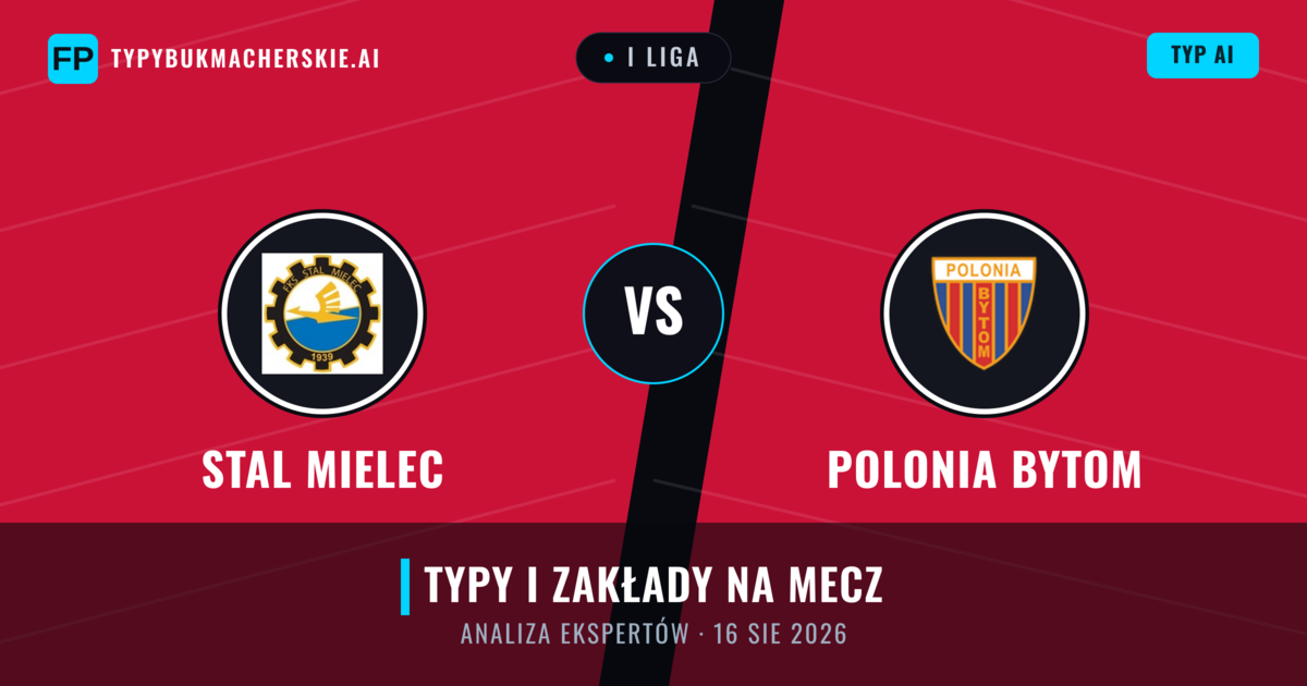 Stal Mielec vs Polonia Bytom — typy i zapowiedź meczu