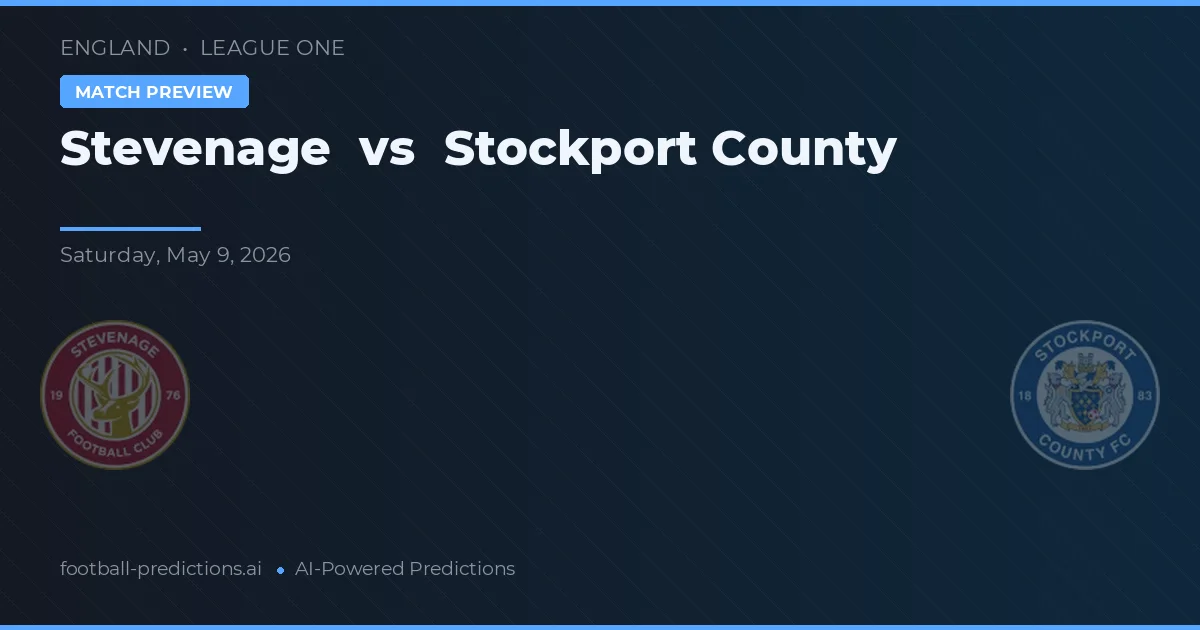 Stevenage vs Stockport County — typy i zapowiedź meczu