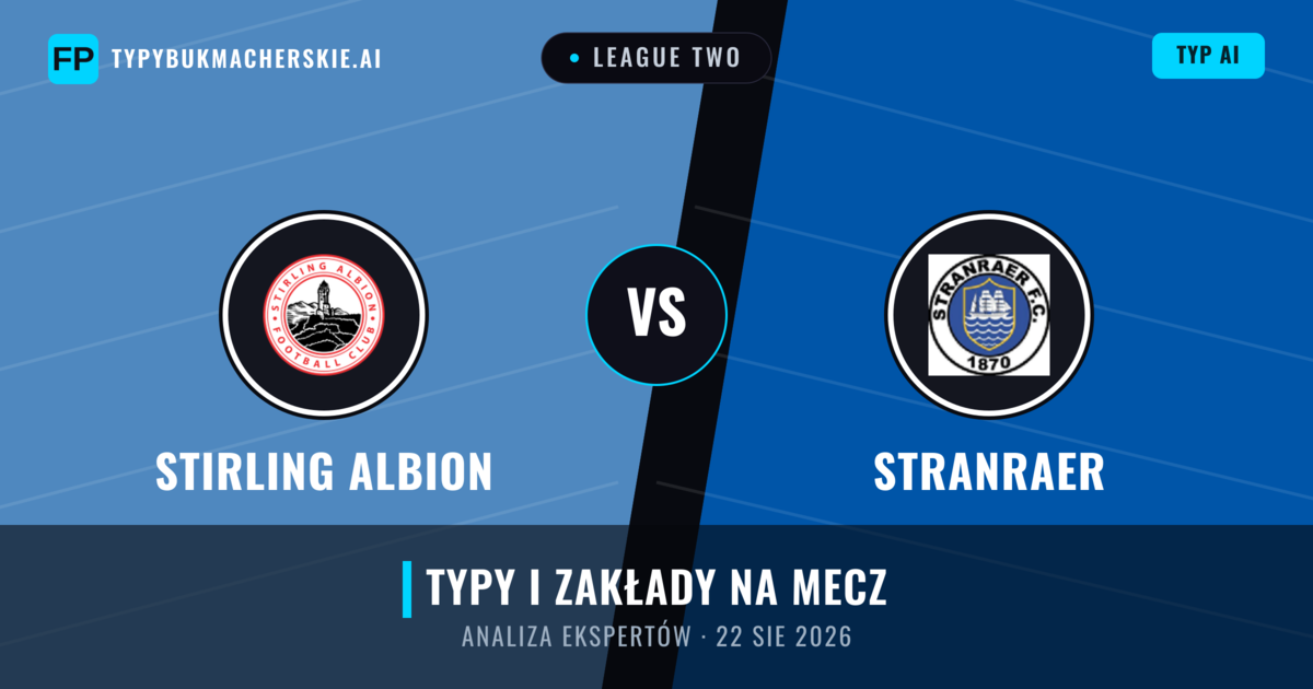 Stirling Albion vs Stranraer — typy i zapowiedź meczu