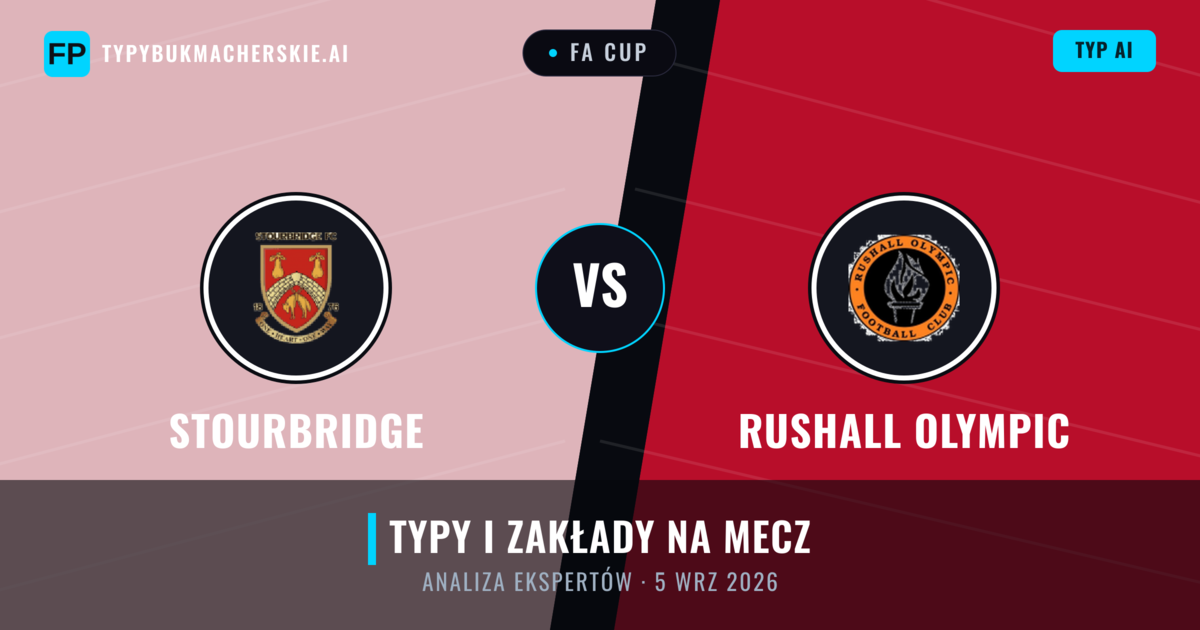 Stourbridge vs Rushall Olympic — typy i zapowiedź meczu