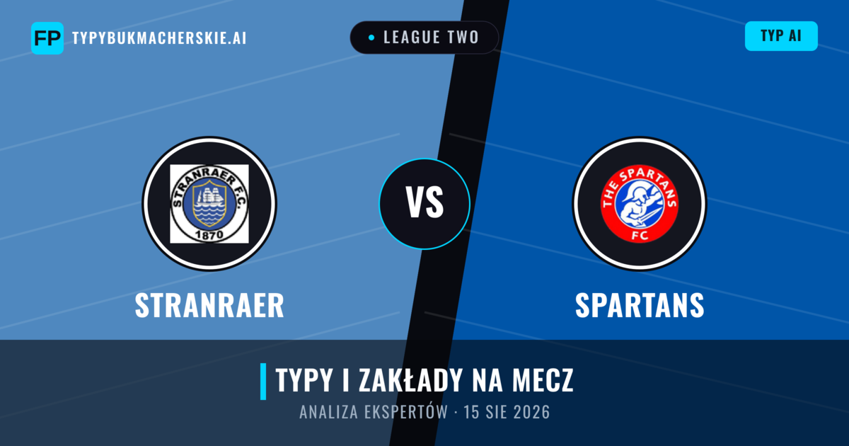 Stranraer vs Spartans — typy i zapowiedź meczu