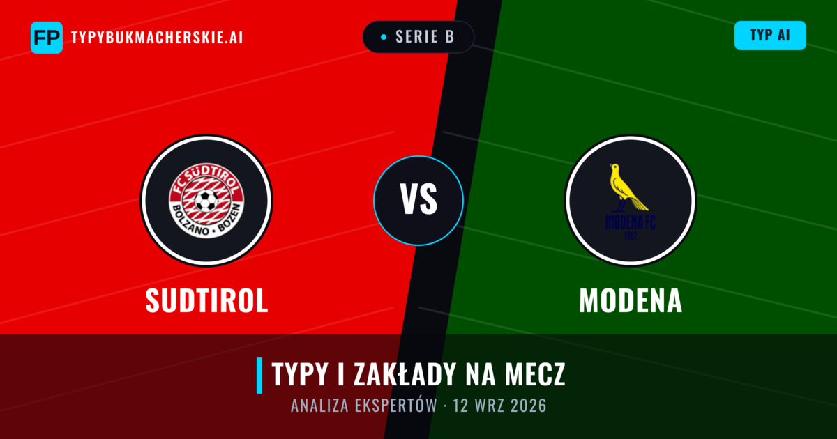 Sudtirol vs Modena — typy i zapowiedź meczu