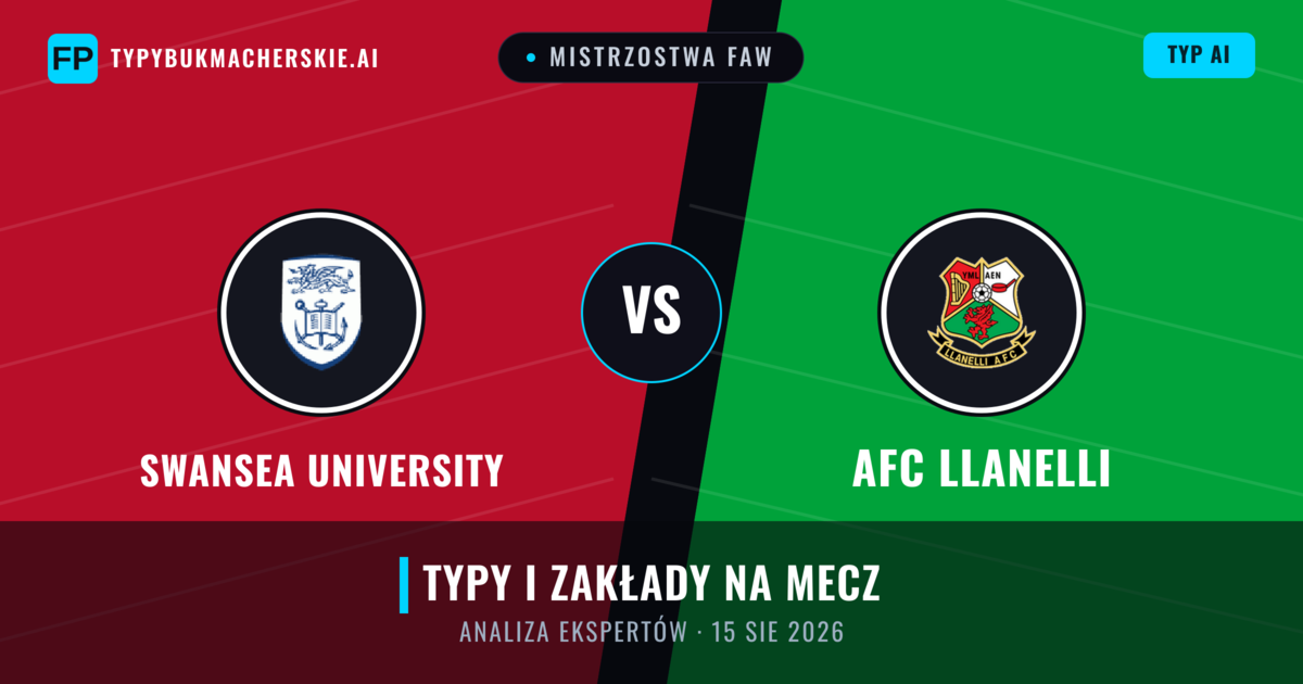 Swansea University vs AFC Llanelli — typy i zapowiedź meczu