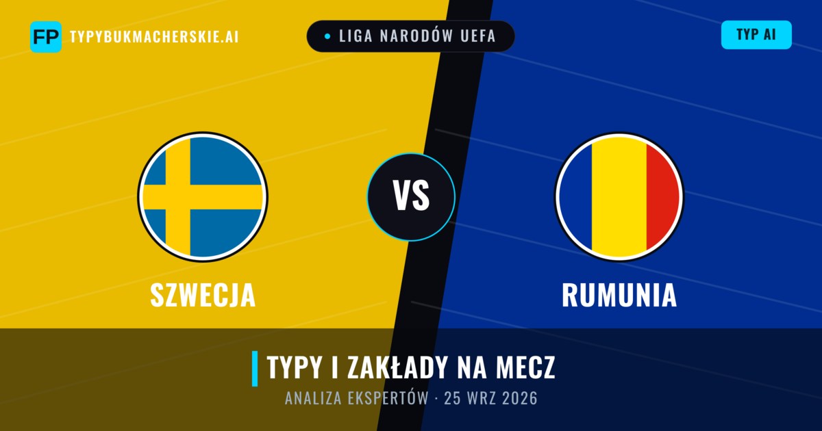 Szwecja vs Rumunia — typy i zapowiedź meczu