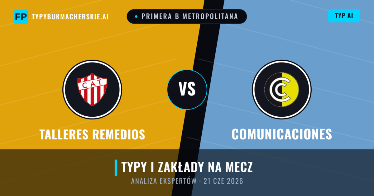 Talleres Remedios vs Comunicaciones — typy i zapowiedź meczu