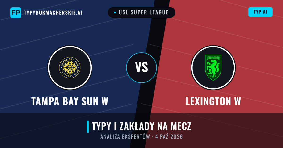 Tampa Bay Sun W vs Lexington W — typy i zapowiedź meczu