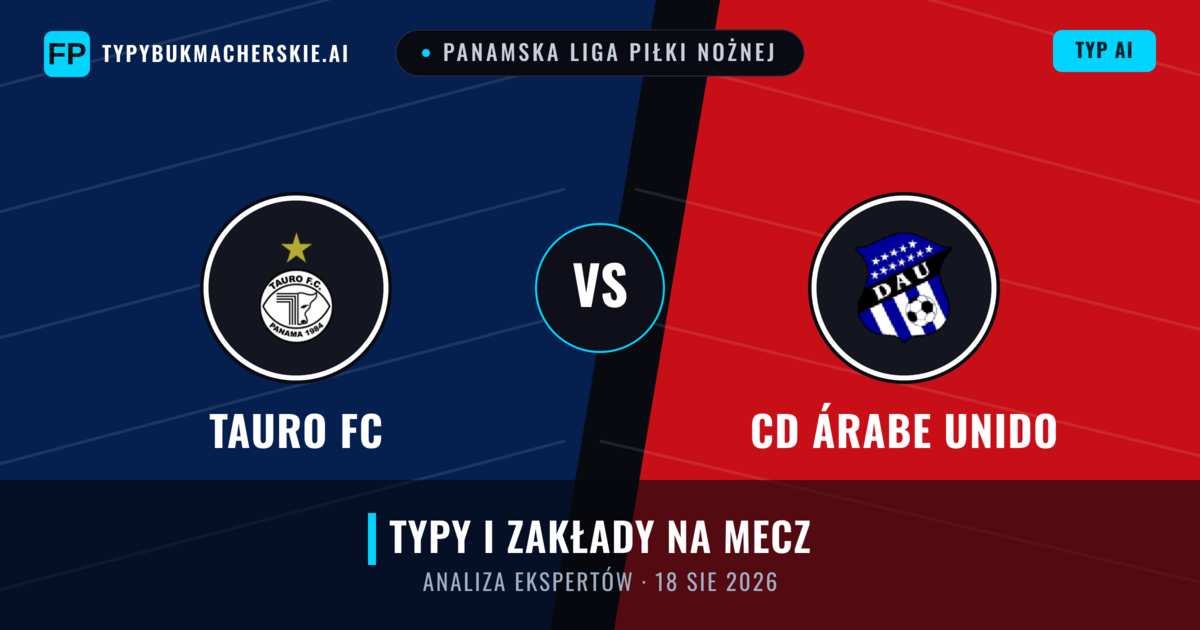 Tauro FC vs CD Árabe Unido — typy i zapowiedź meczu