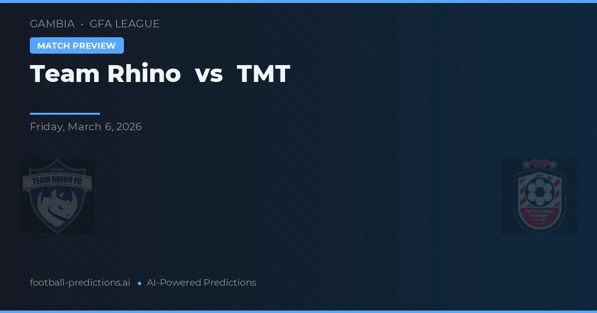Team Rhino vs TMT — typy i zapowiedź meczu