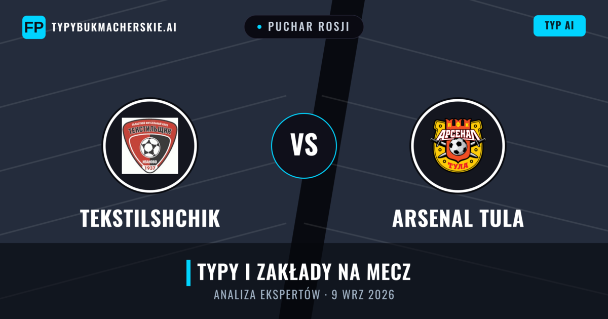 Tekstilshchik vs Arsenal Tula — typy i zapowiedź meczu