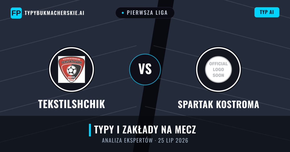 Tekstilshchik vs Spartak Kostroma — typy i zapowiedź meczu