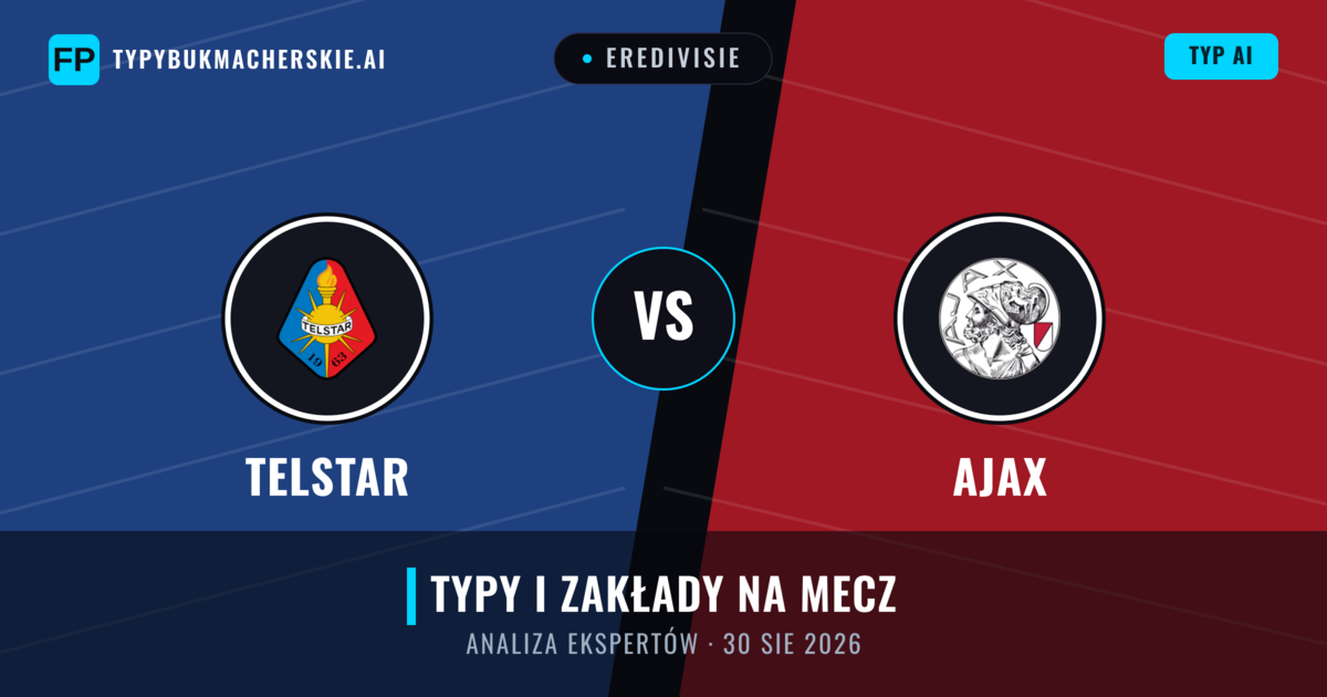 Telstar vs Ajax — typy i zapowiedź meczu