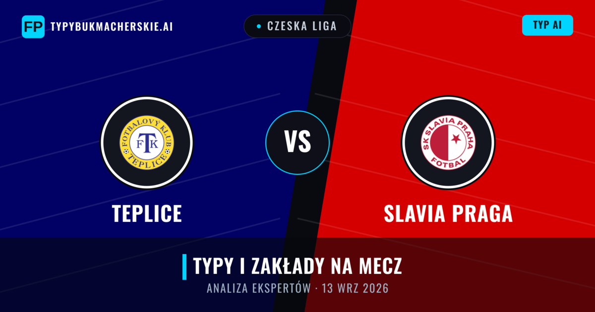 Teplice vs Slavia Praga — typy i zapowiedź meczu